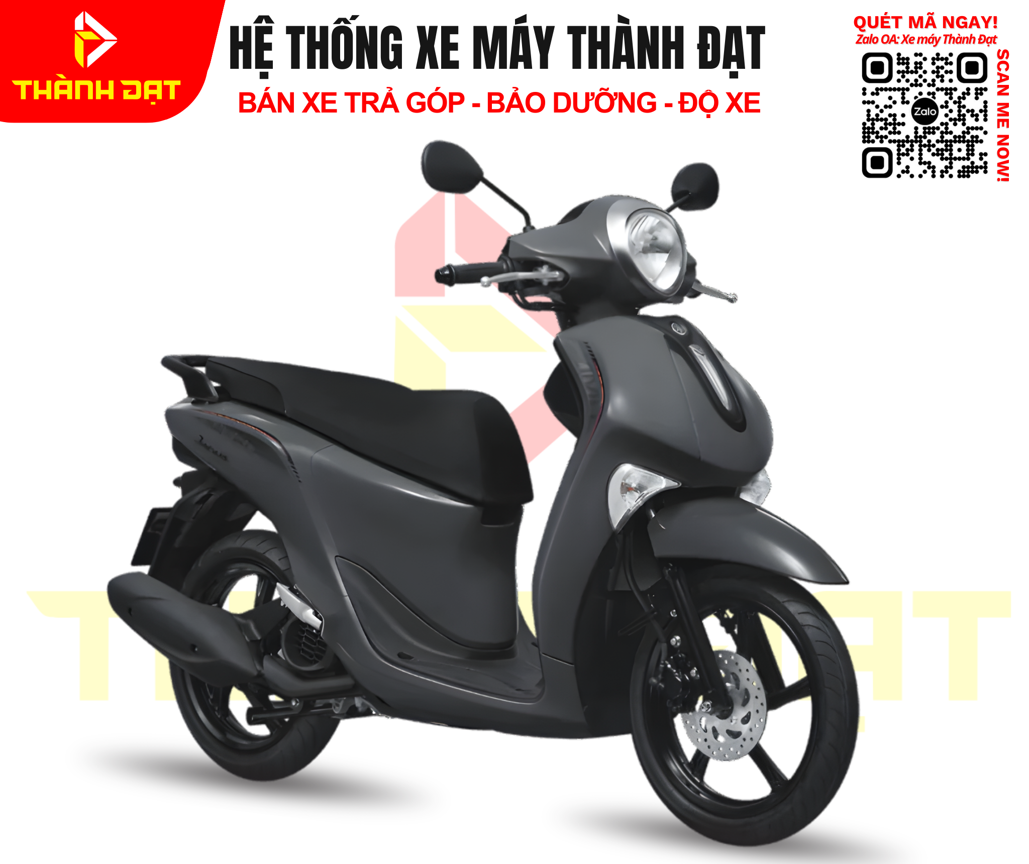 TVS Dazz 110 trắng hồng